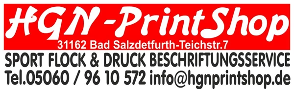 Logo unseres Sponsors HGN-PrintShop