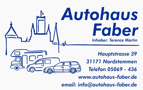 Logo unseres Sponsors Autohaus Faber