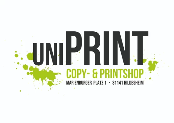 Logo unseres Sponsors UniPrint