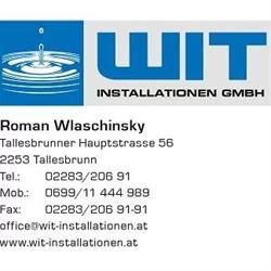 Logo unseres Sponsors WIT Installationen
