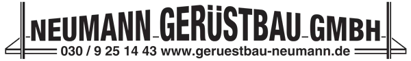 Logo unseres Sponsors Neumann Gerüstbau GmbH