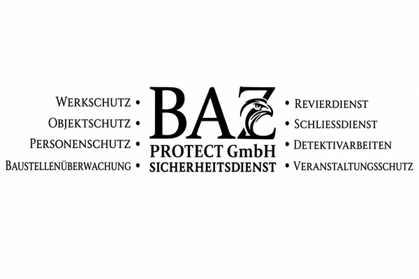Logo unseres Sponsors BAZ Protect GmbH
